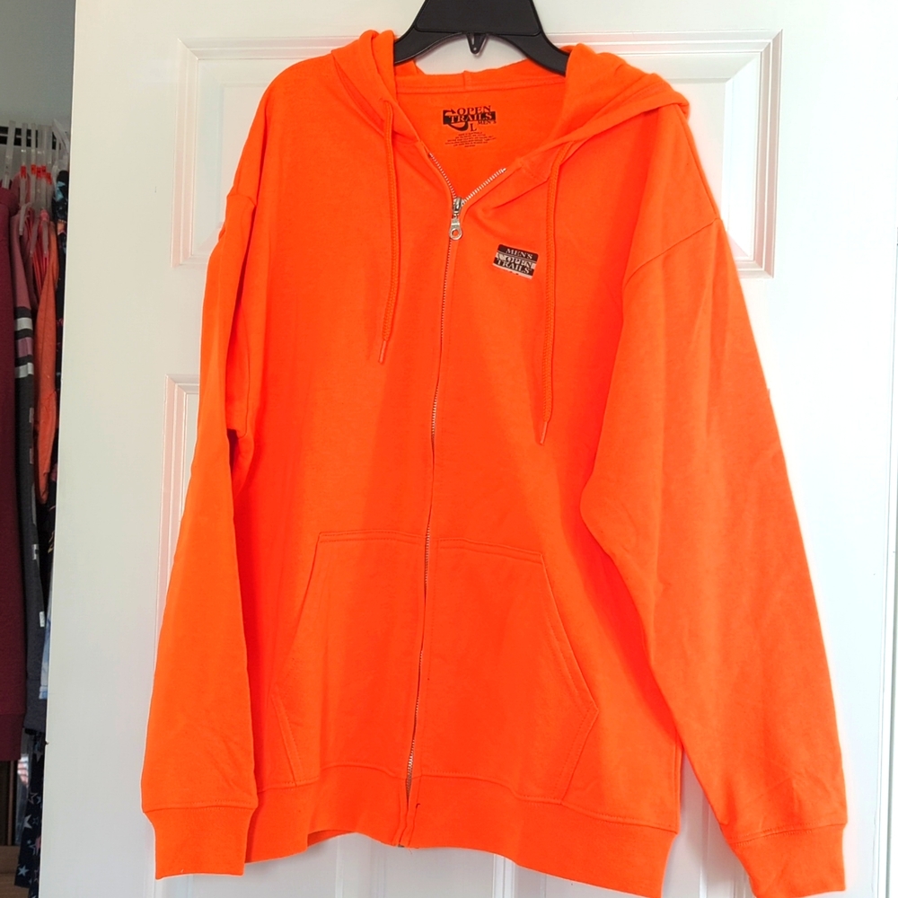 Men's zip up hoodie